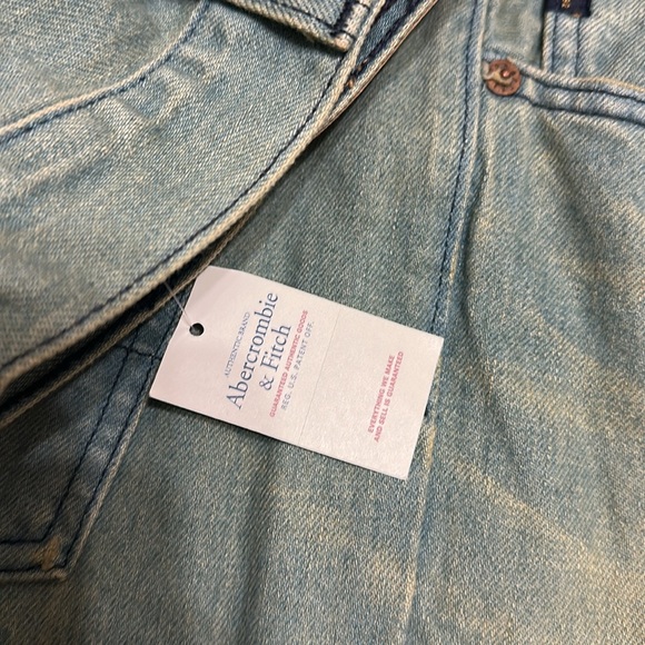 NWT vintage Barstar flare A&F Abercrombie & Fitch 34X32 Jeans - Picture 5 of 5